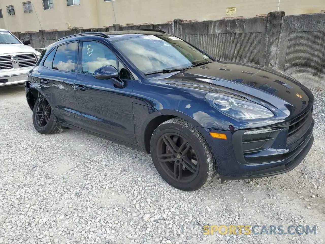 4 Photograph of a damaged car WP1AA2A57NLB03072 PORSCHE MACAN 2022