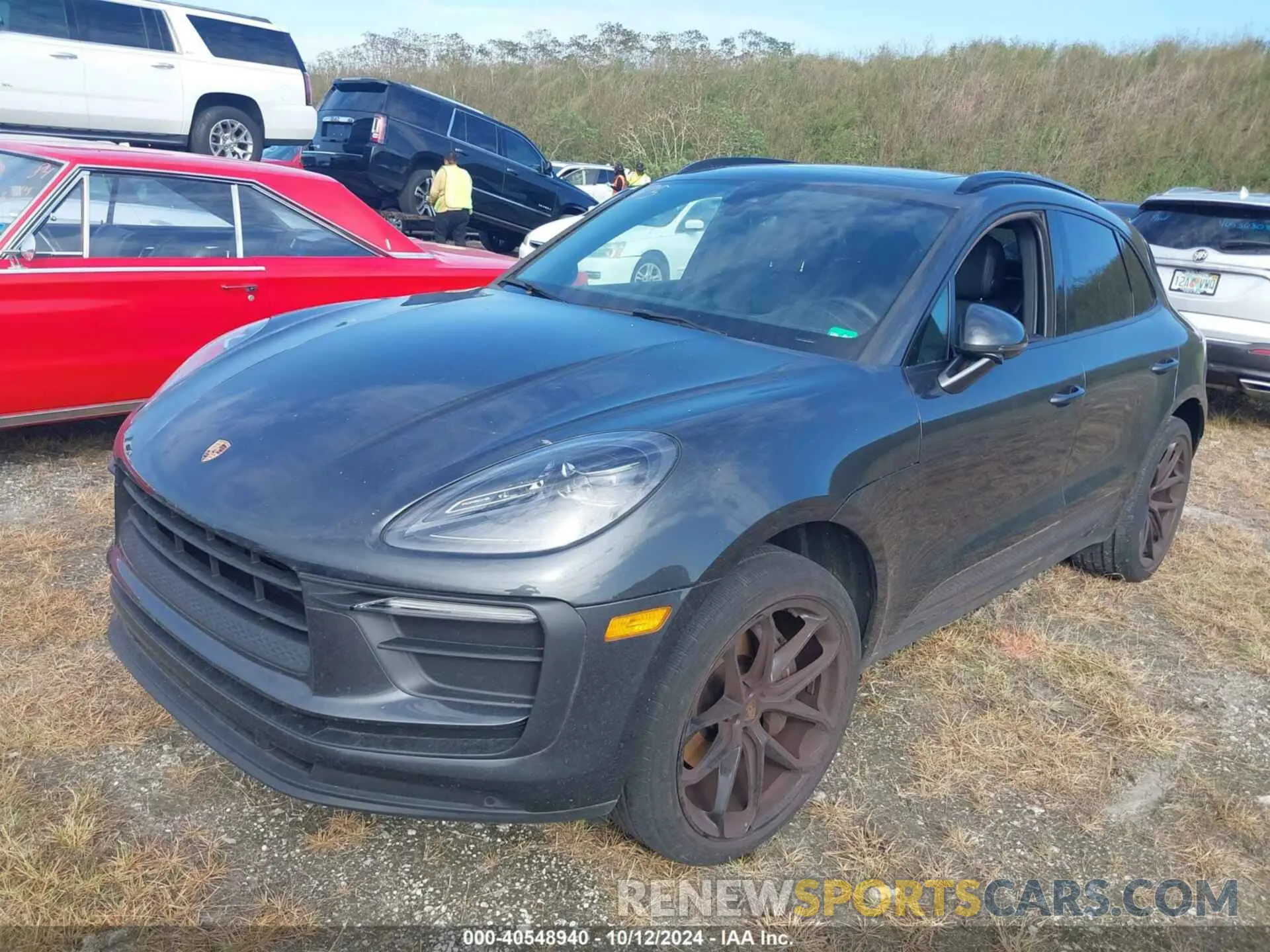 2 Photograph of a damaged car WP1AA2A58NLB00620 PORSCHE MACAN 2022