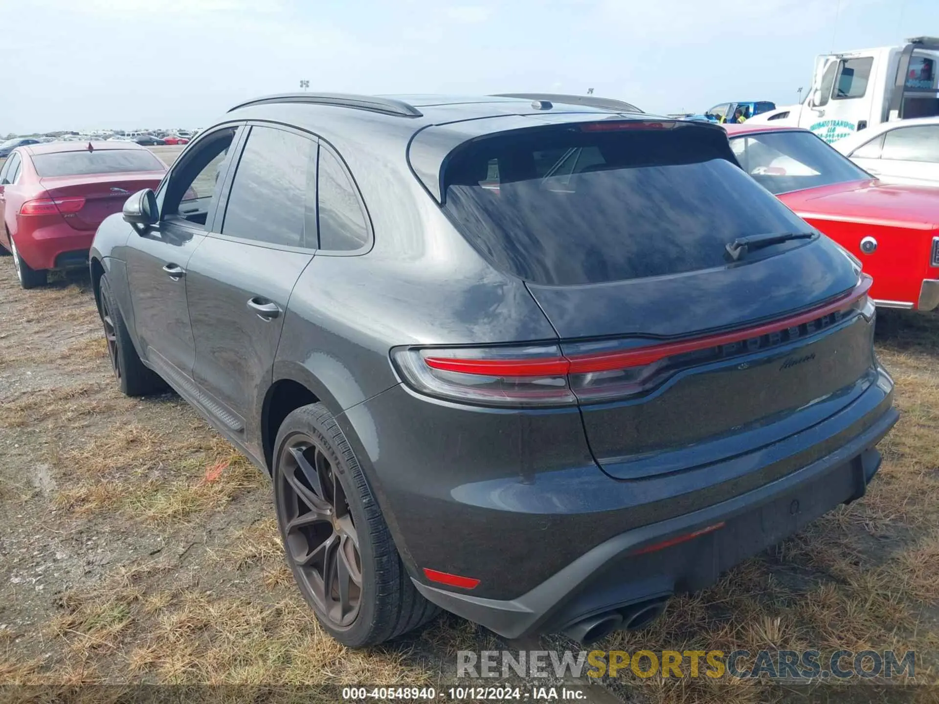 3 Photograph of a damaged car WP1AA2A58NLB00620 PORSCHE MACAN 2022