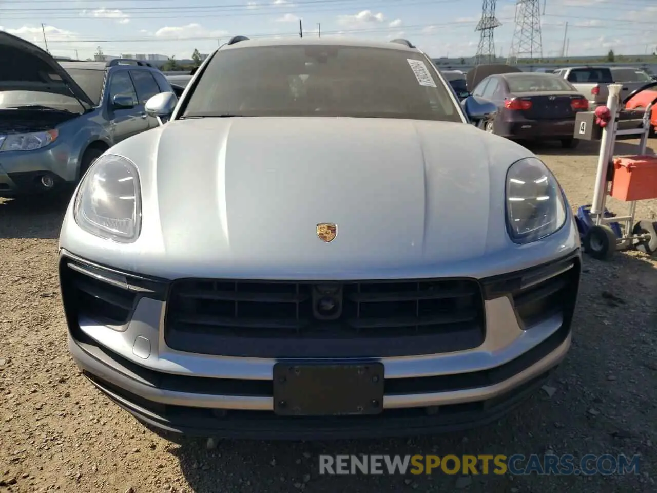 5 Photograph of a damaged car WP1AA2A58NLB10466 PORSCHE MACAN 2022
