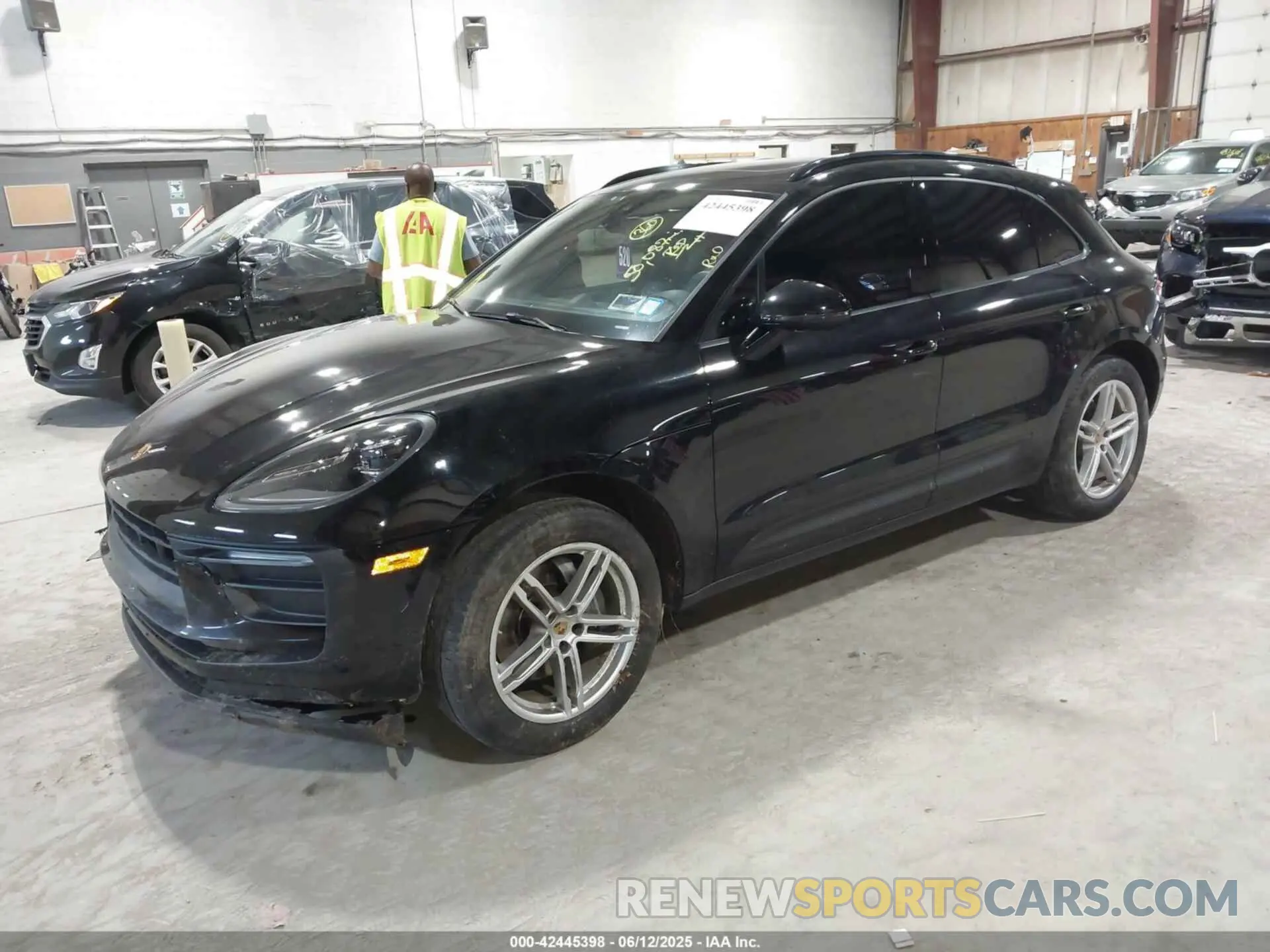 2 Photograph of a damaged car WP1AA2A58NLB11942 PORSCHE MACAN 2022