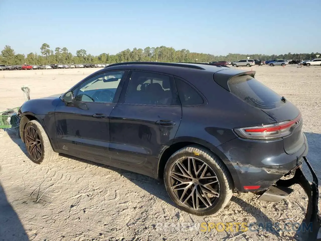 2 Photograph of a damaged car WP1AA2A59NLB00450 PORSCHE MACAN 2022