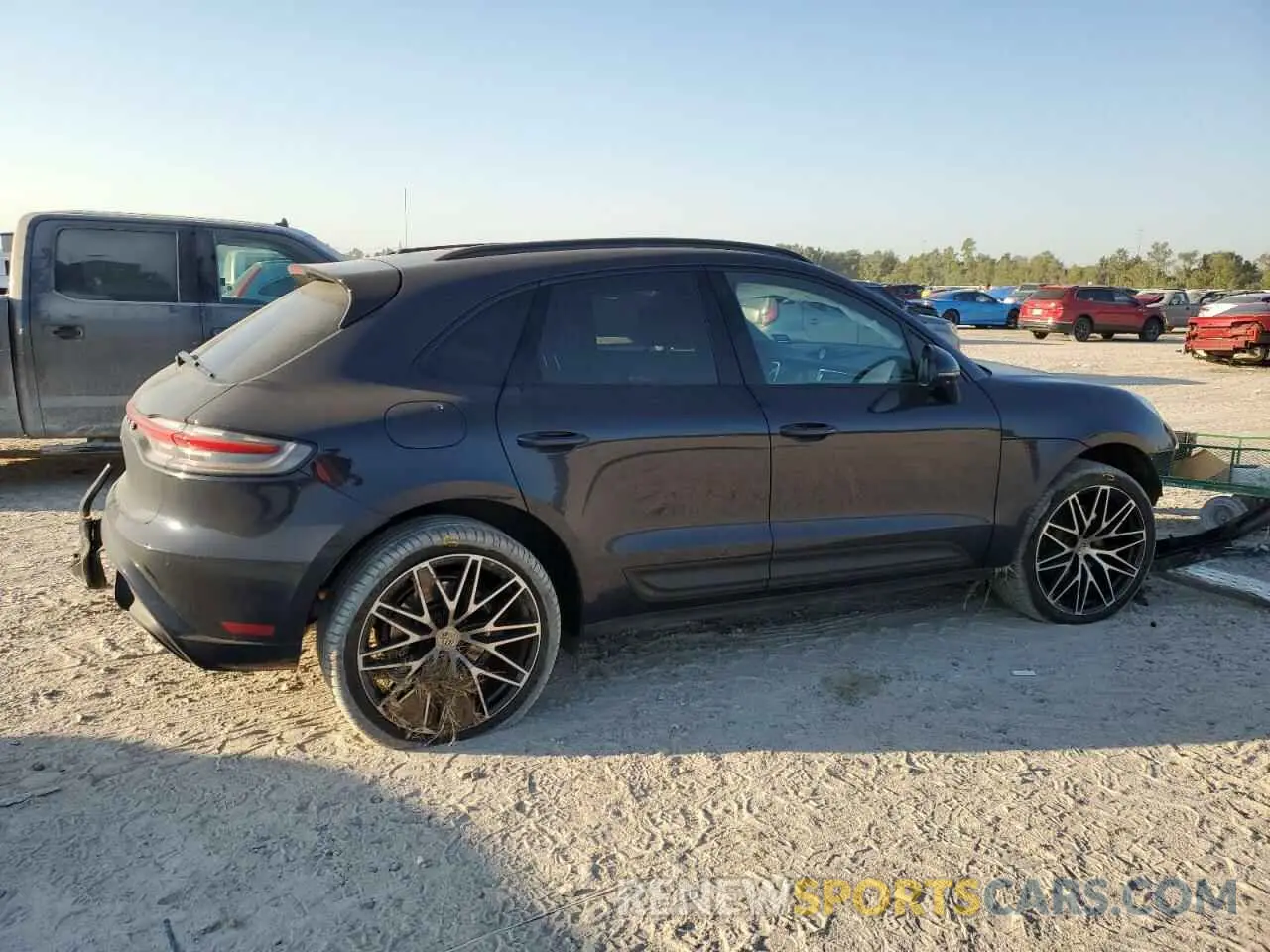 3 Photograph of a damaged car WP1AA2A59NLB00450 PORSCHE MACAN 2022
