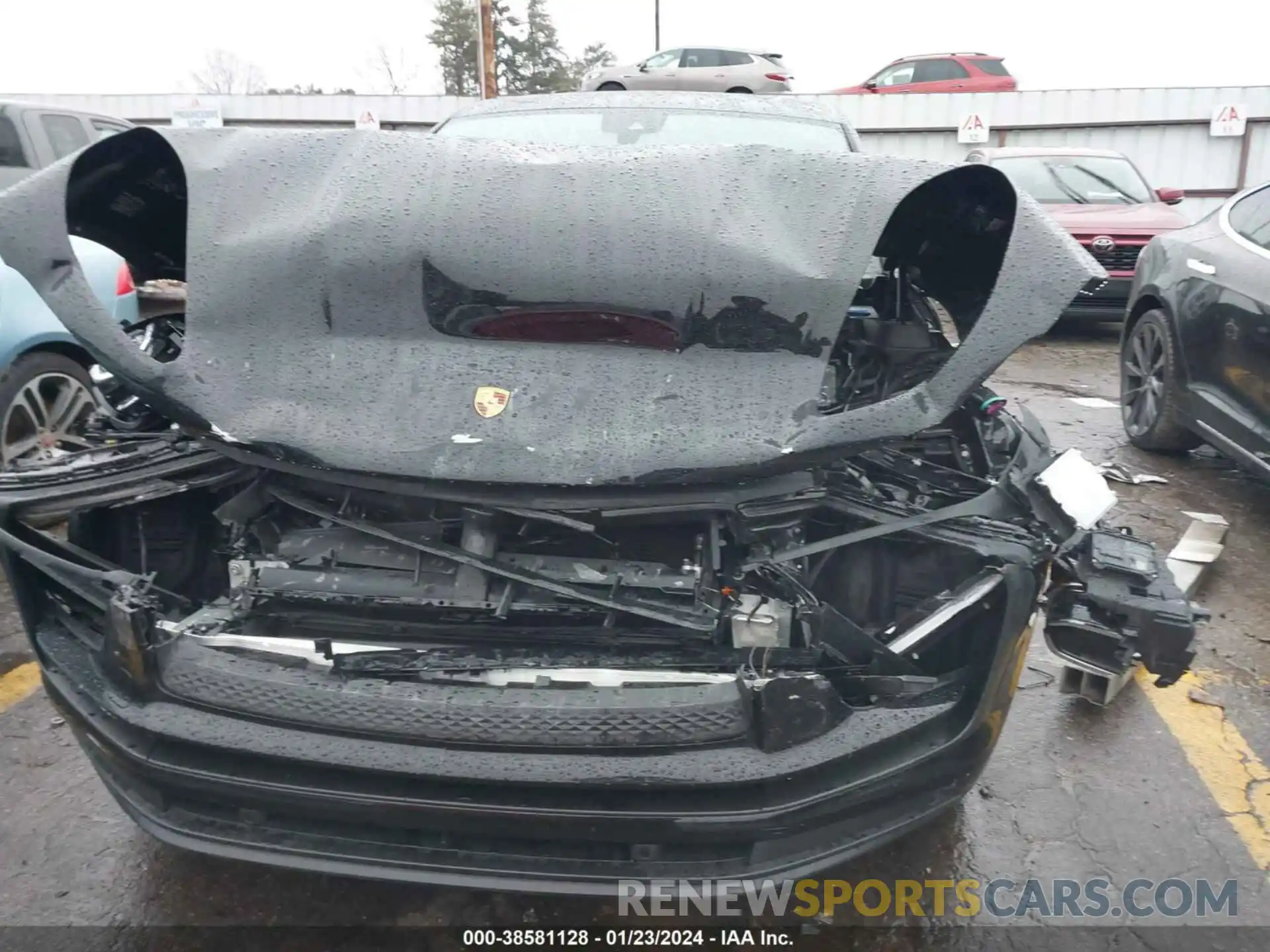 6 Photograph of a damaged car WP1AA2A59NLB01386 PORSCHE MACAN 2022