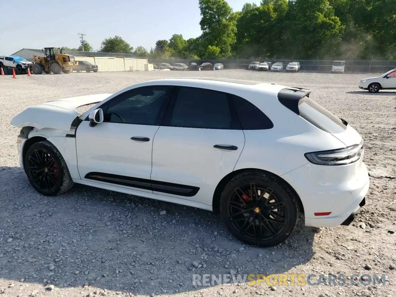 2 Photograph of a damaged car WP1AF2A53NLB31632 PORSCHE MACAN 2022