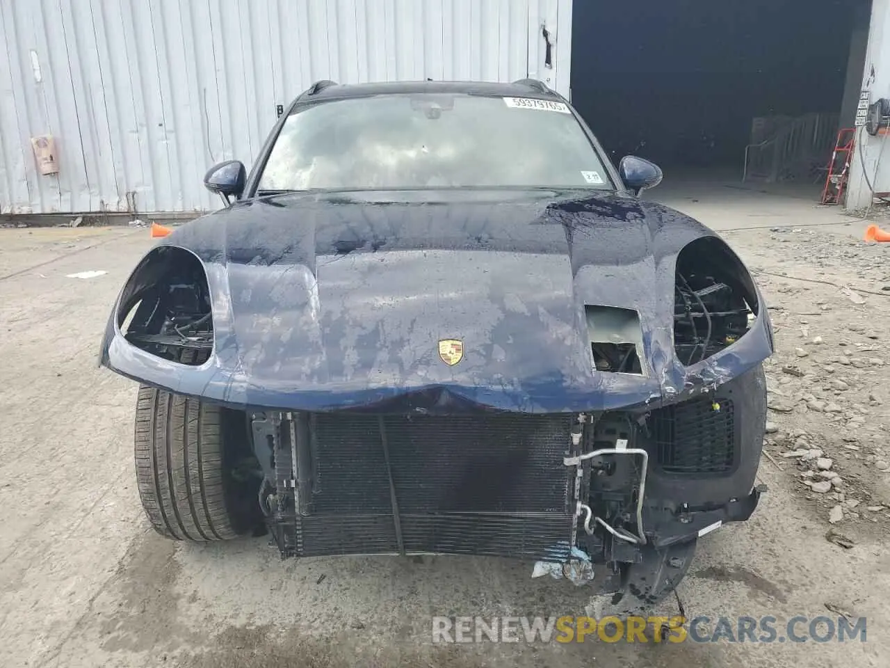 5 Photograph of a damaged car WP1AF2A56NLB30555 PORSCHE MACAN 2022