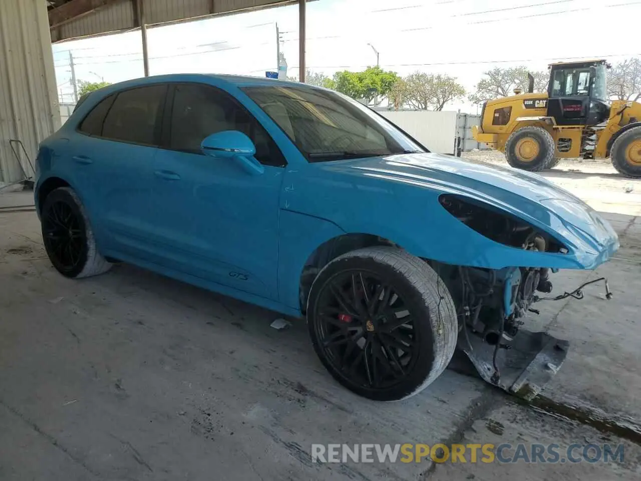 4 Photograph of a damaged car WP1AF2A56NLB31379 PORSCHE MACAN 2022