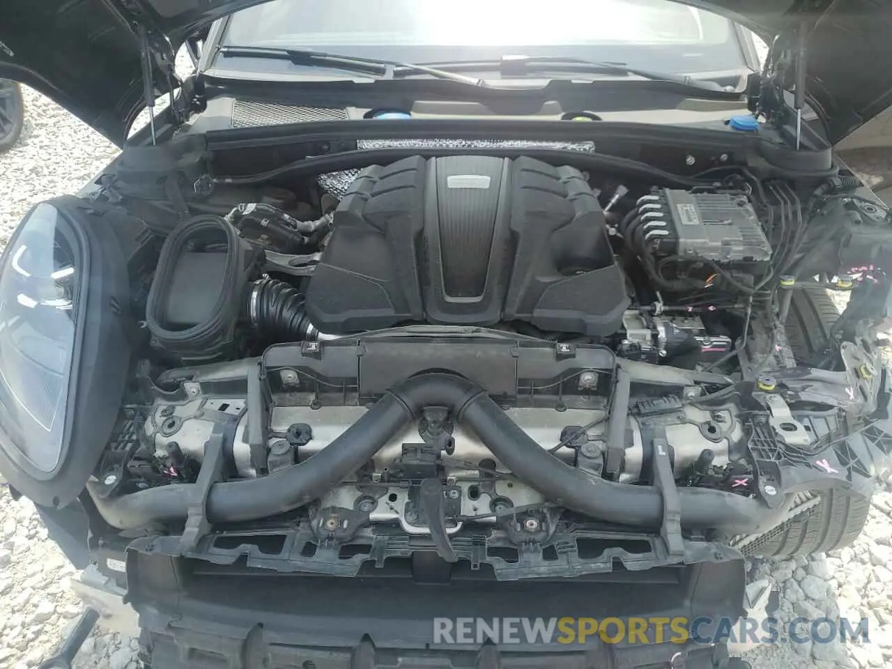 12 Photograph of a damaged car WP1AG2A53NLB22118 PORSCHE MACAN 2022