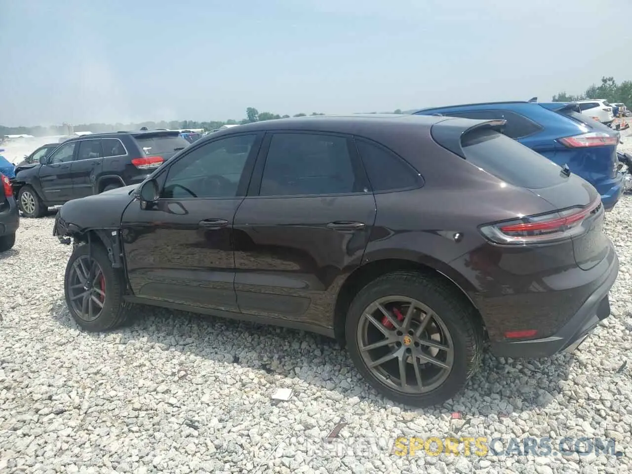 2 Photograph of a damaged car WP1AG2A53NLB22118 PORSCHE MACAN 2022