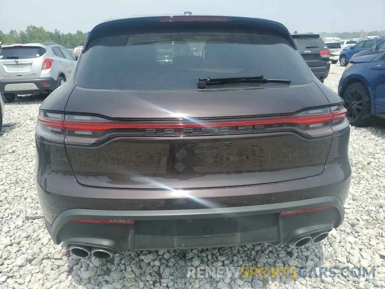6 Photograph of a damaged car WP1AG2A53NLB22118 PORSCHE MACAN 2022