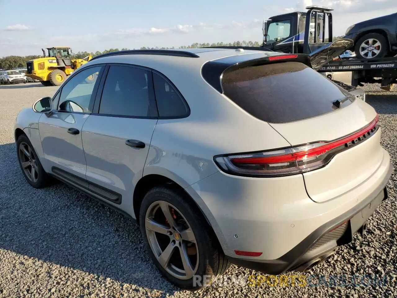 2 Photograph of a damaged car WP1AG2A54NLB20314 PORSCHE MACAN 2022