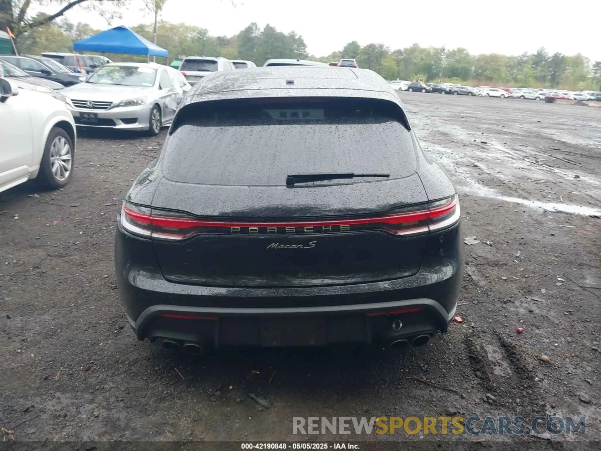 16 Photograph of a damaged car WP1AG2A54NLB23505 PORSCHE MACAN 2022