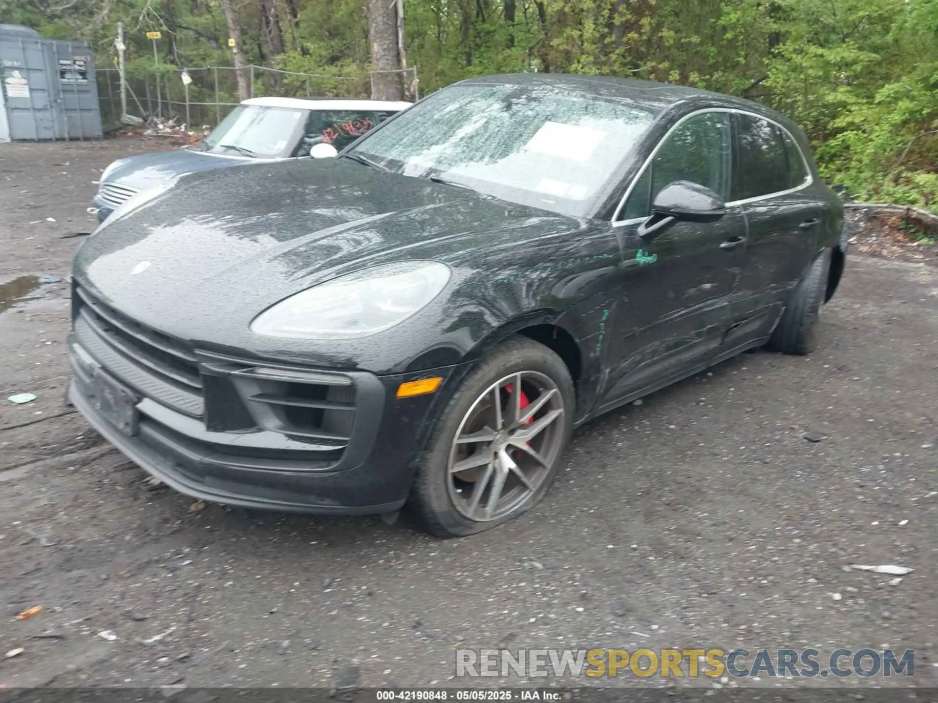 2 Photograph of a damaged car WP1AG2A54NLB23505 PORSCHE MACAN 2022