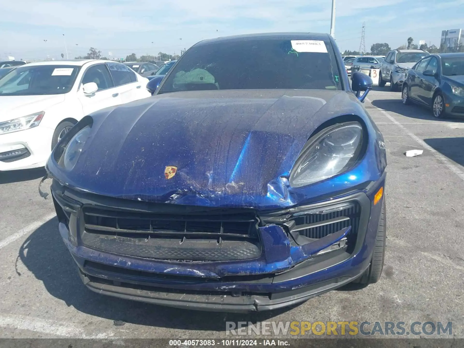 12 Photograph of a damaged car WP1AG2A54NLB23892 PORSCHE MACAN 2022