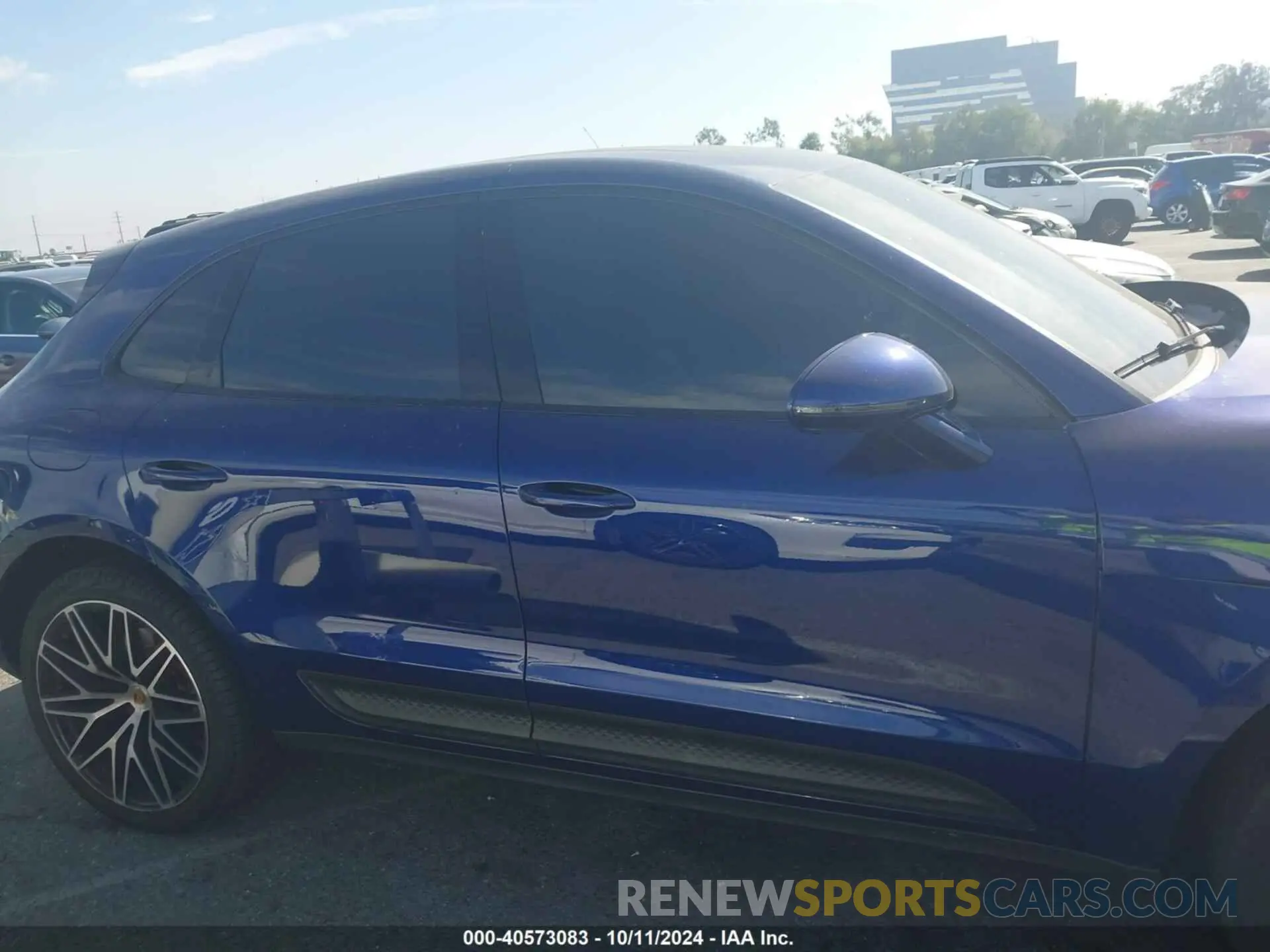 13 Photograph of a damaged car WP1AG2A54NLB23892 PORSCHE MACAN 2022