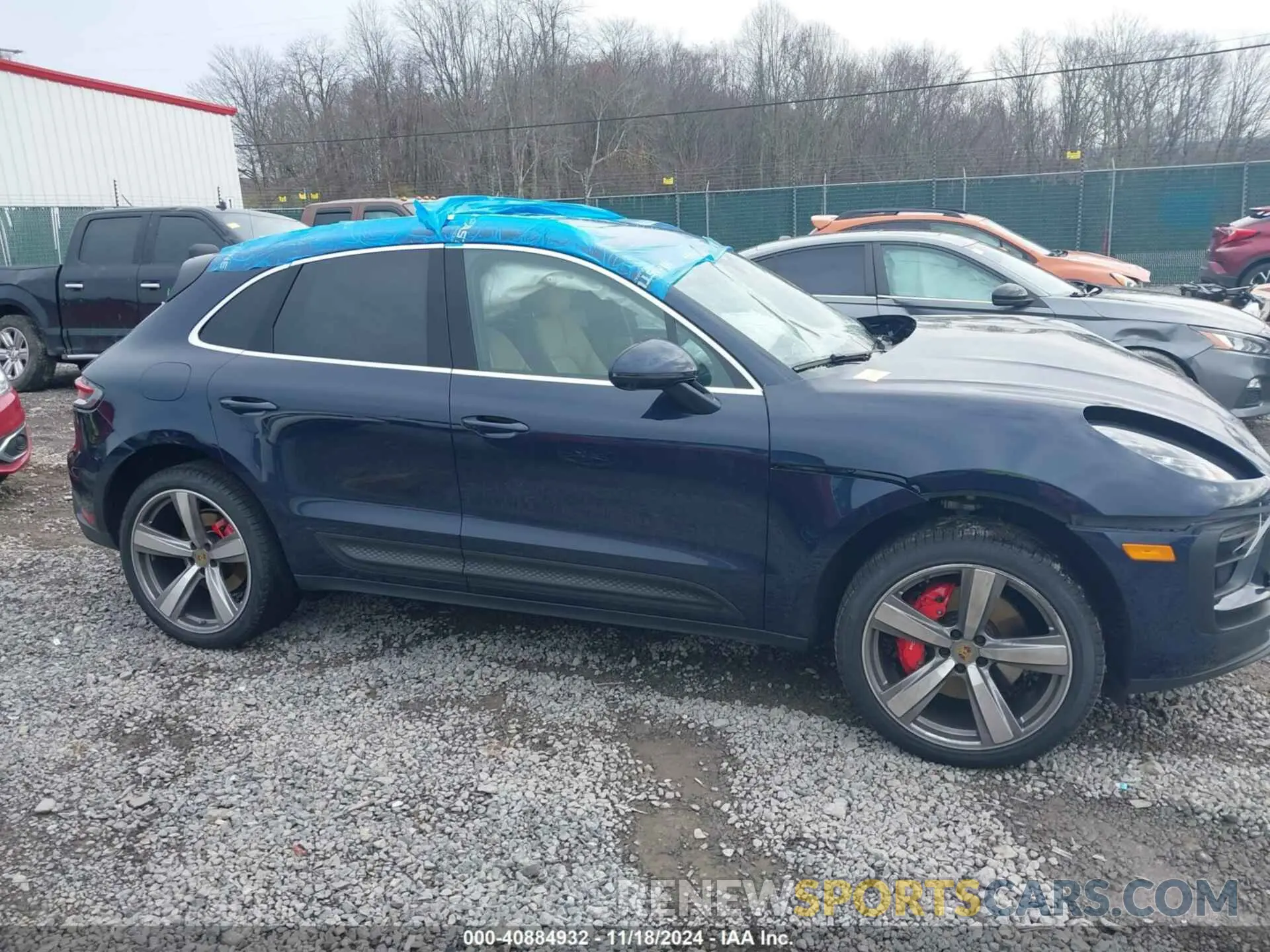 13 Photograph of a damaged car WP1AG2A57NLB22154 PORSCHE MACAN 2022