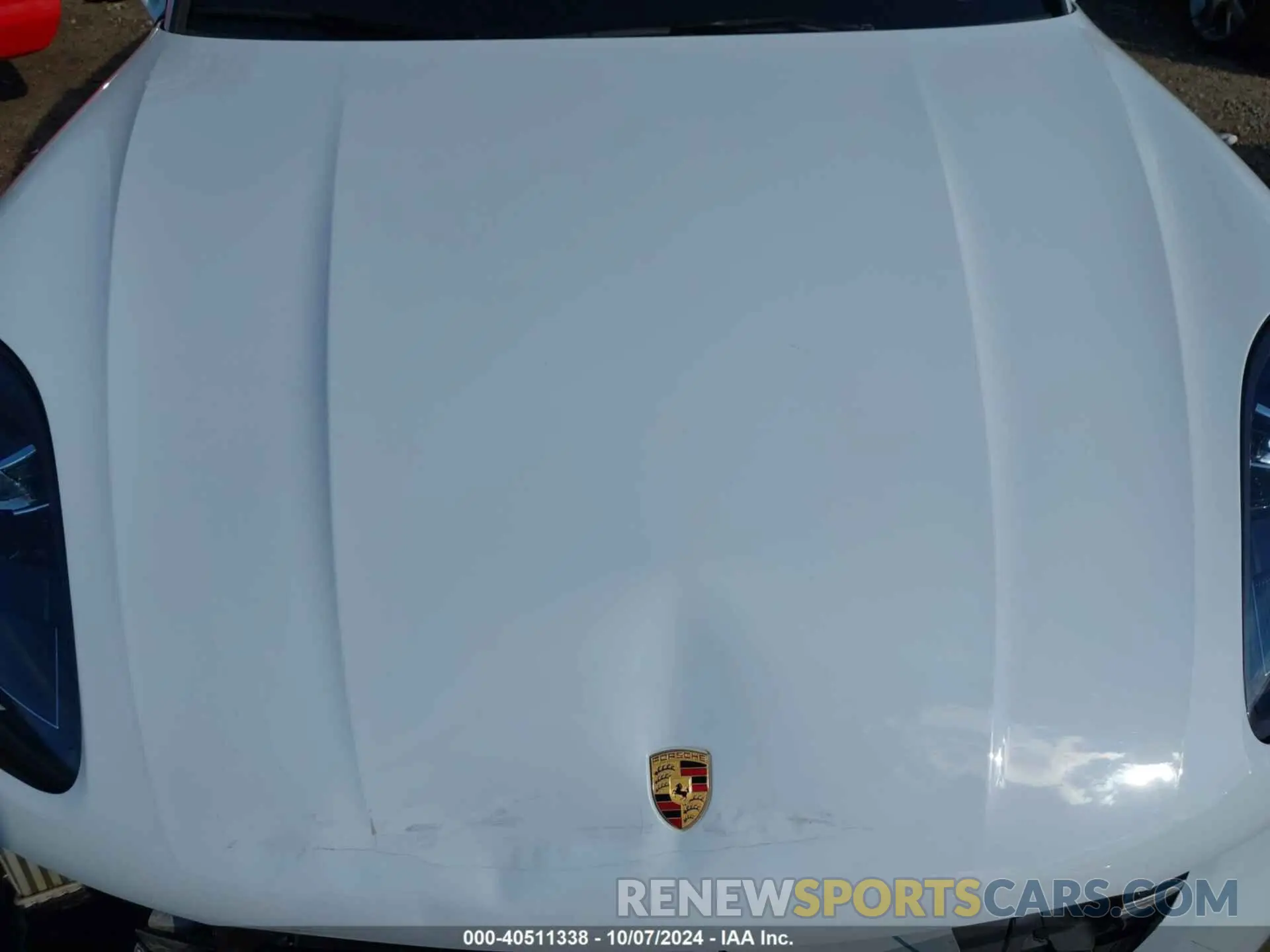 10 Photograph of a damaged car WP1AG2A58NLB21014 PORSCHE MACAN 2022