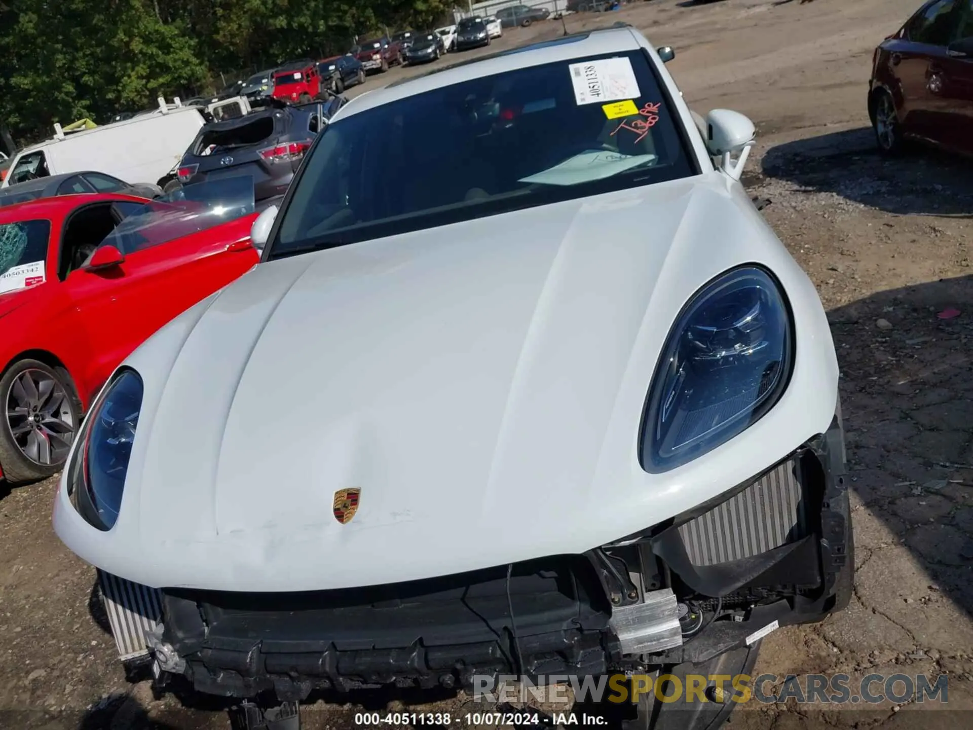 6 Photograph of a damaged car WP1AG2A58NLB21014 PORSCHE MACAN 2022