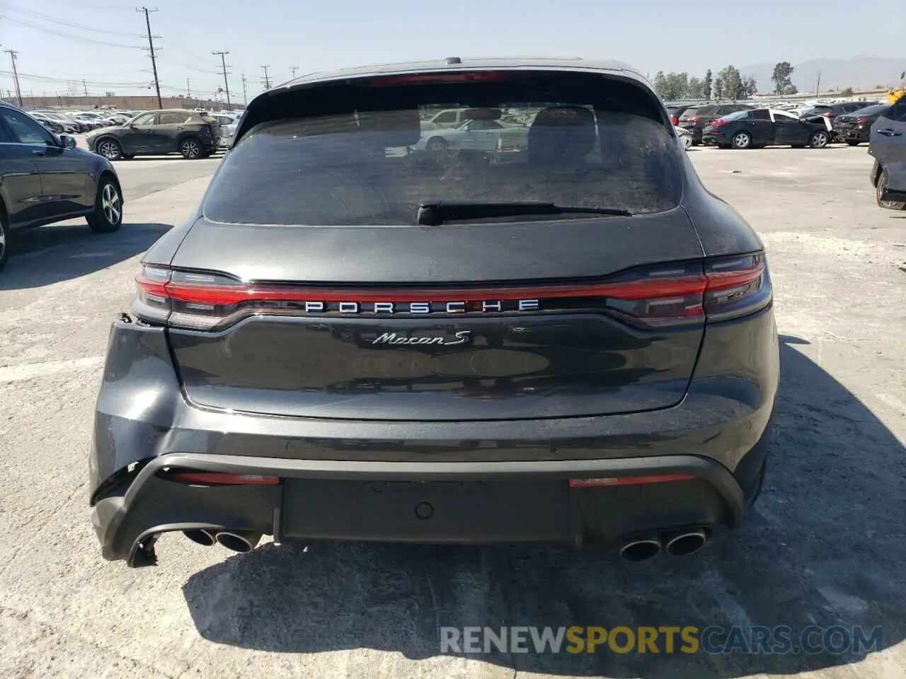 6 Photograph of a damaged car WP1AG2A5XNLB22410 PORSCHE MACAN 2022