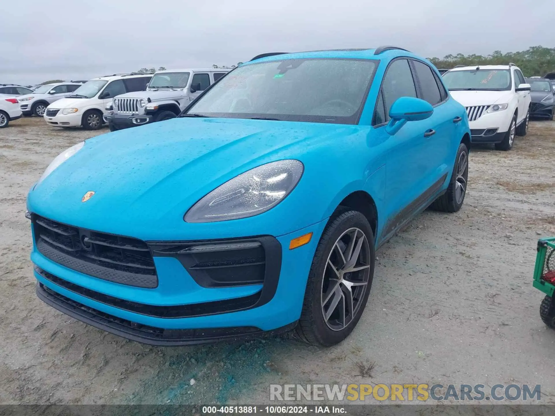 2 Photograph of a damaged car WP1AA2A50PLB03238 PORSCHE MACAN 2023