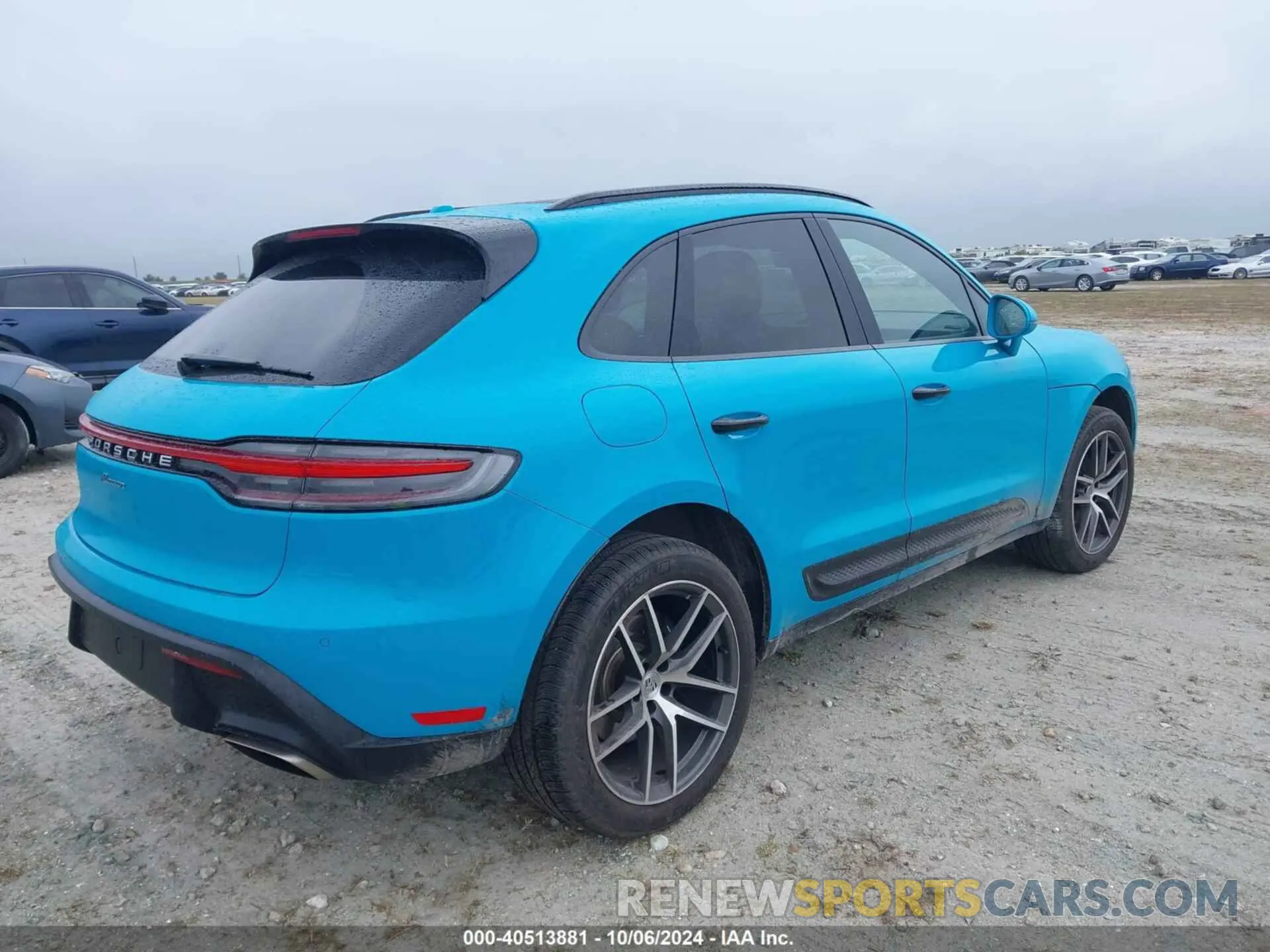 4 Photograph of a damaged car WP1AA2A50PLB03238 PORSCHE MACAN 2023