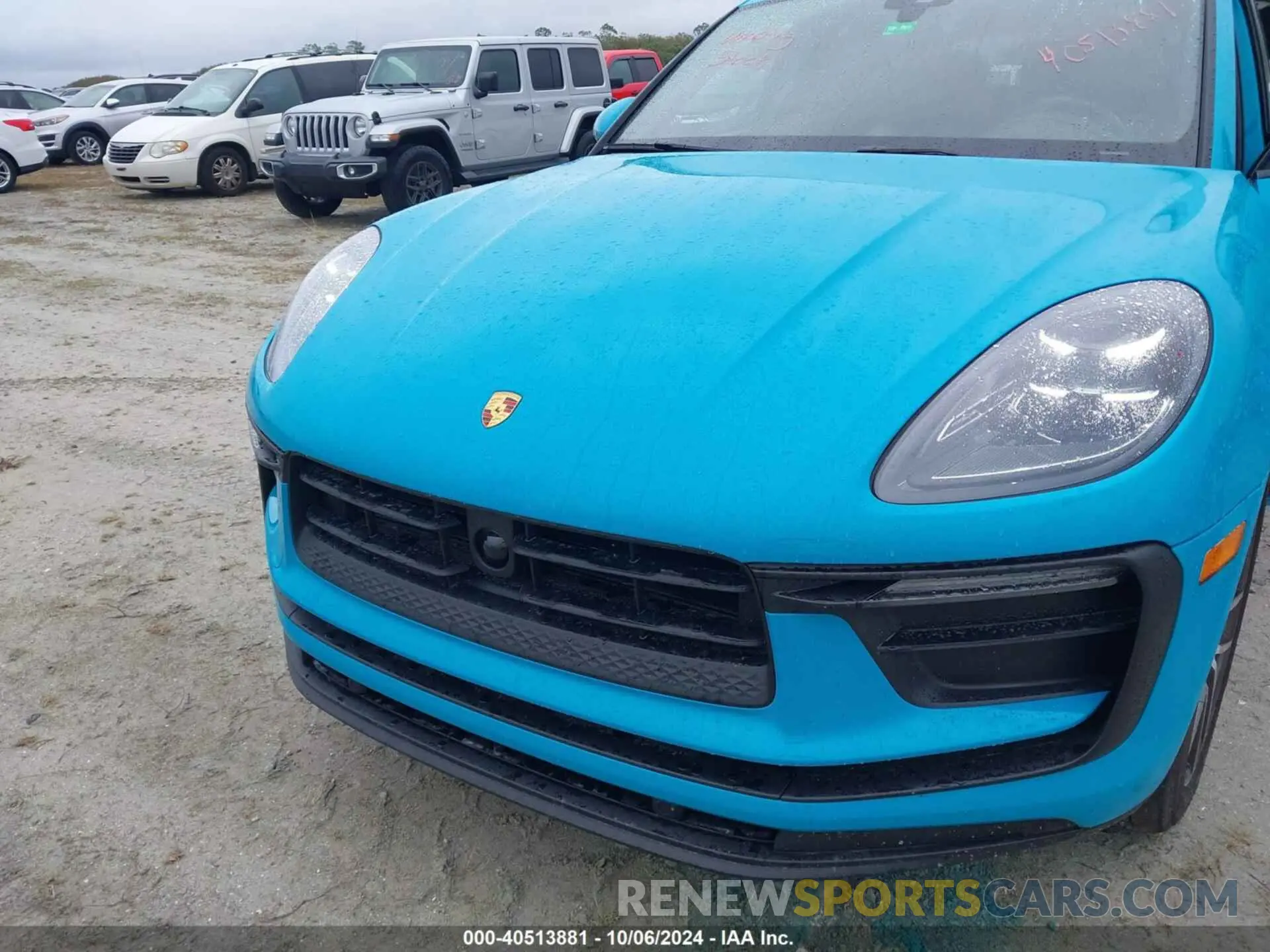 6 Photograph of a damaged car WP1AA2A50PLB03238 PORSCHE MACAN 2023