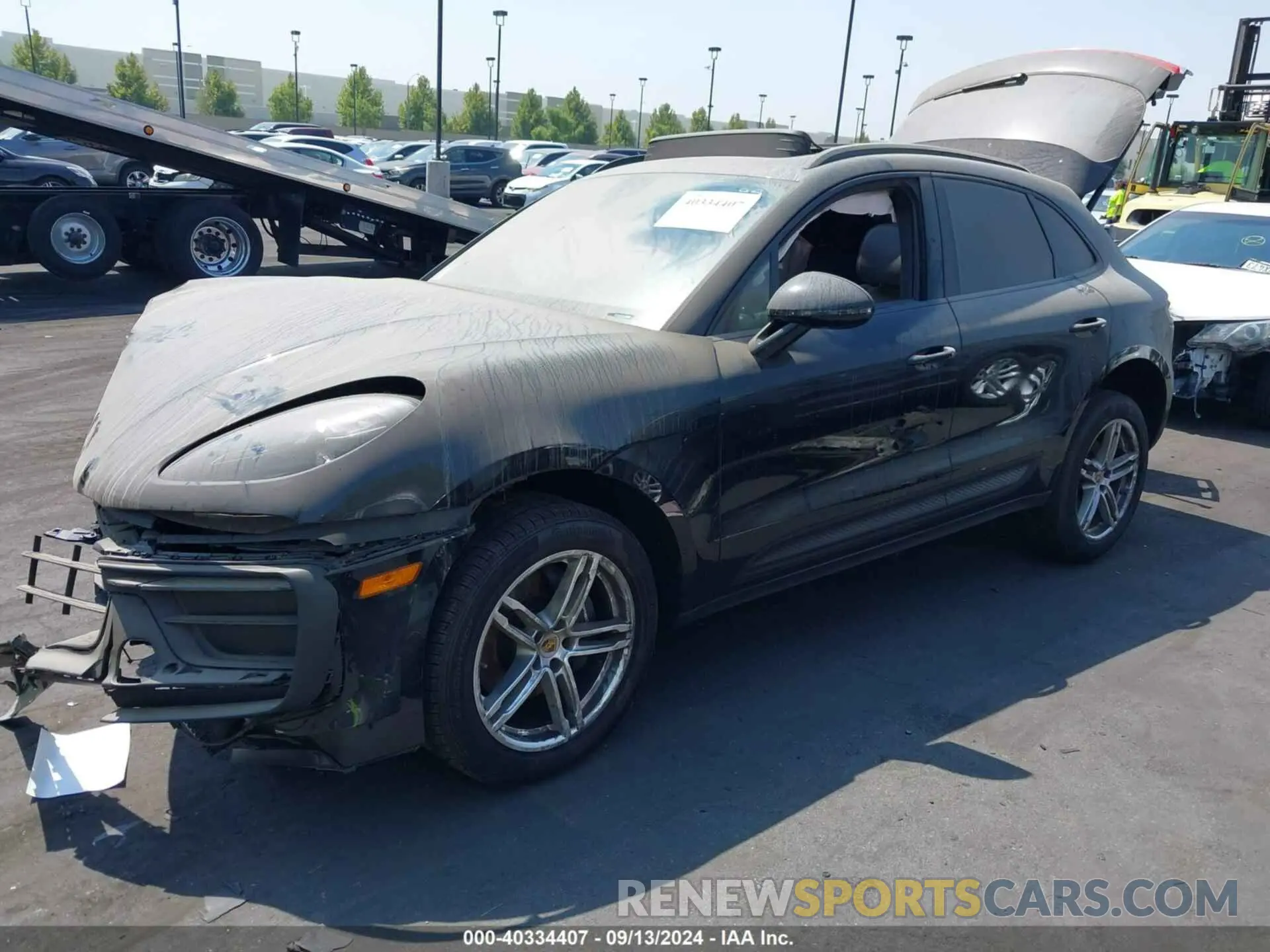 2 Photograph of a damaged car WP1AA2A54PLB14209 PORSCHE MACAN 2023
