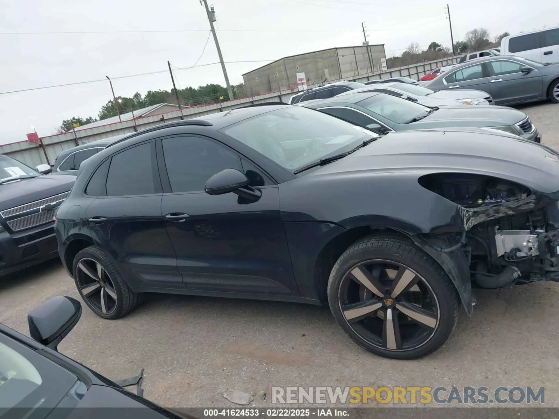 14 Photograph of a damaged car WP1AA2A54PLB16364 PORSCHE MACAN 2023