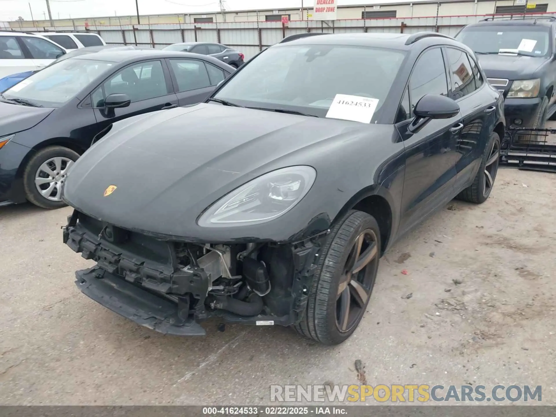2 Photograph of a damaged car WP1AA2A54PLB16364 PORSCHE MACAN 2023