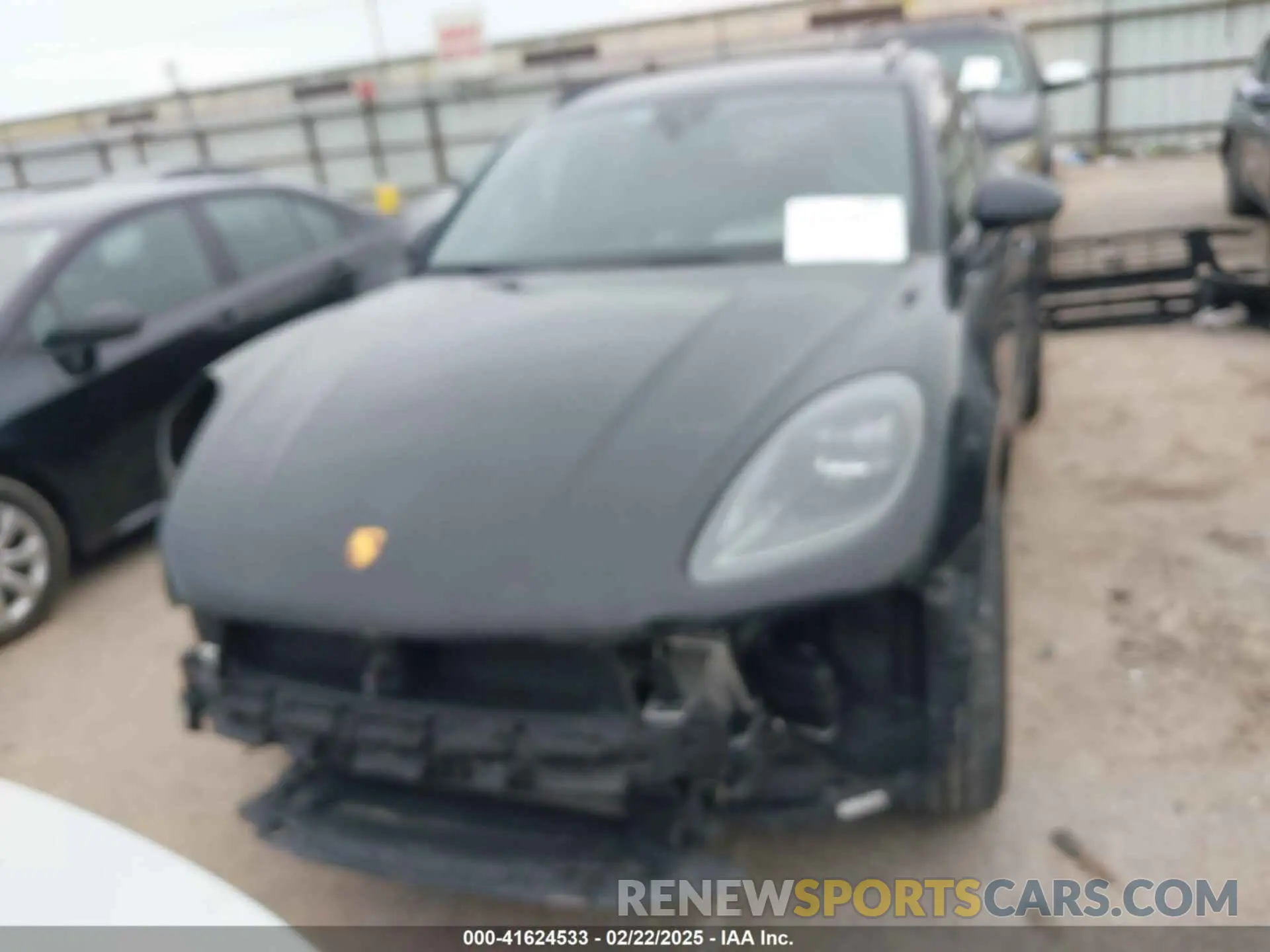 6 Photograph of a damaged car WP1AA2A54PLB16364 PORSCHE MACAN 2023