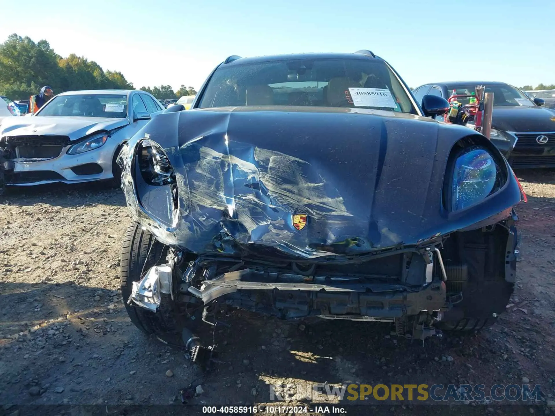 13 Photograph of a damaged car WP1AA2A54PLB18289 PORSCHE MACAN 2023