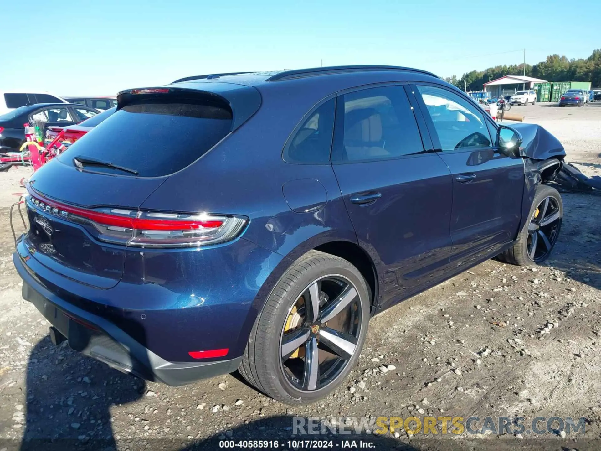4 Photograph of a damaged car WP1AA2A54PLB18289 PORSCHE MACAN 2023