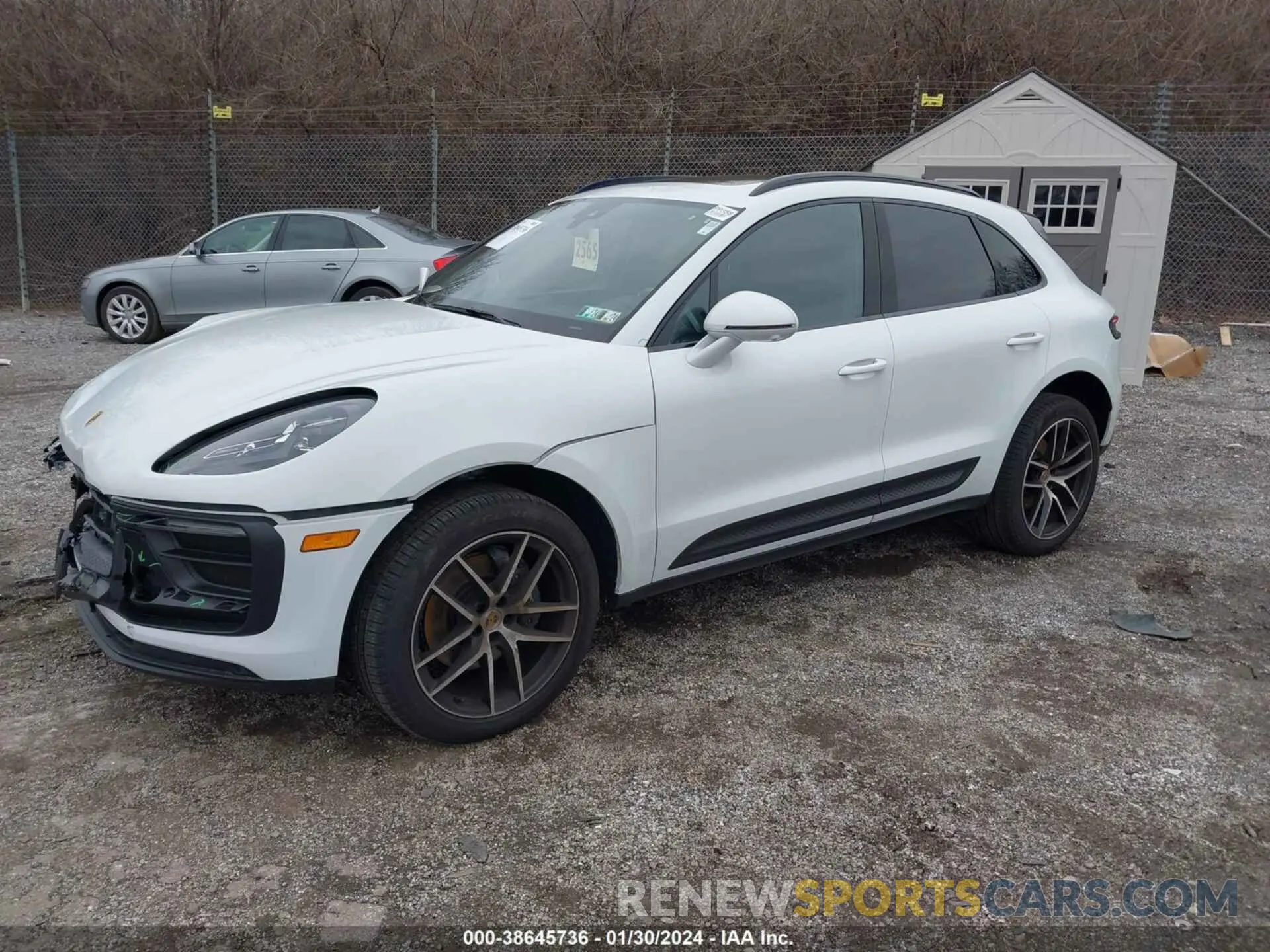 2 Photograph of a damaged car WP1AA2A55PLB19788 PORSCHE MACAN 2023