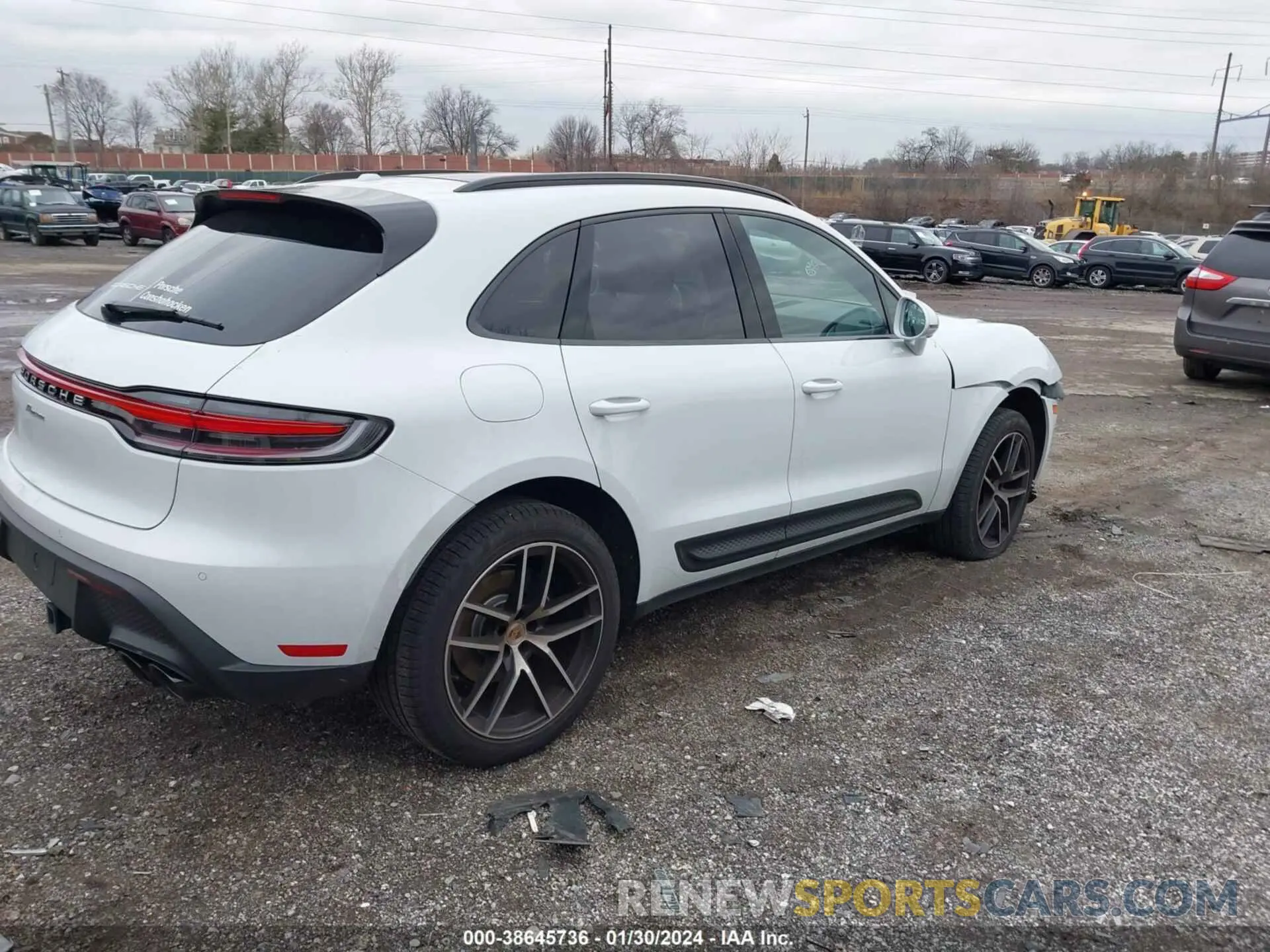 4 Photograph of a damaged car WP1AA2A55PLB19788 PORSCHE MACAN 2023