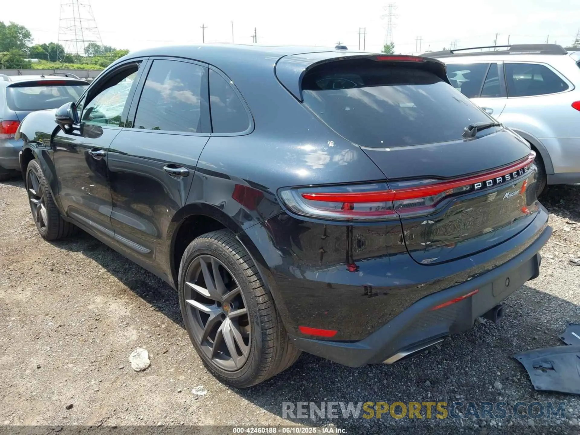 3 Photograph of a damaged car WP1AA2A56PLB03471 PORSCHE MACAN 2023
