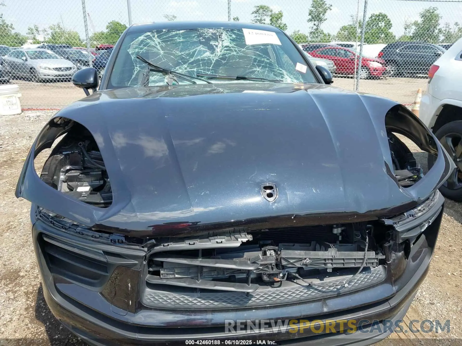 6 Photograph of a damaged car WP1AA2A56PLB03471 PORSCHE MACAN 2023