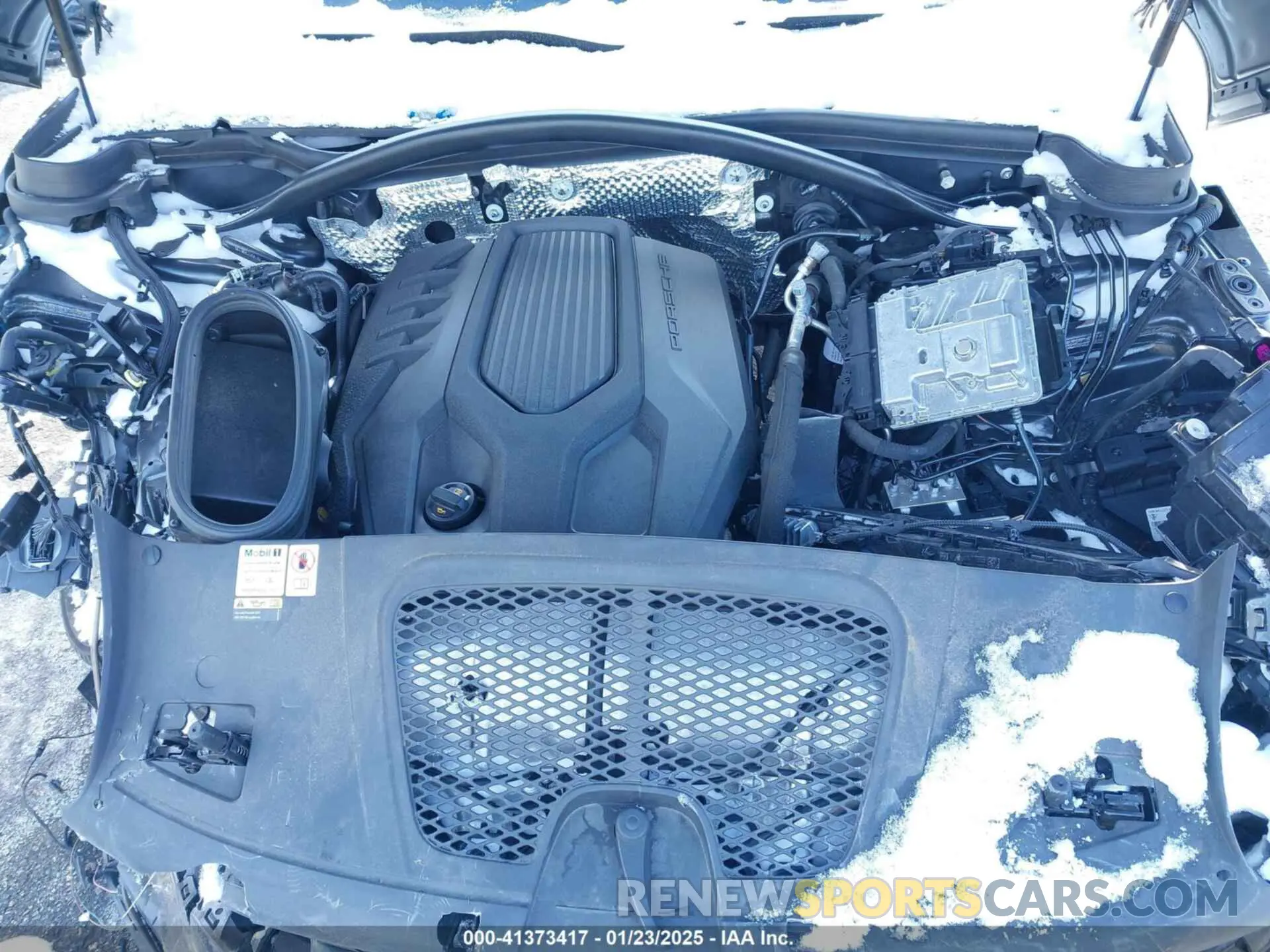 10 Photograph of a damaged car WP1AA2A56PLB06547 PORSCHE MACAN 2023