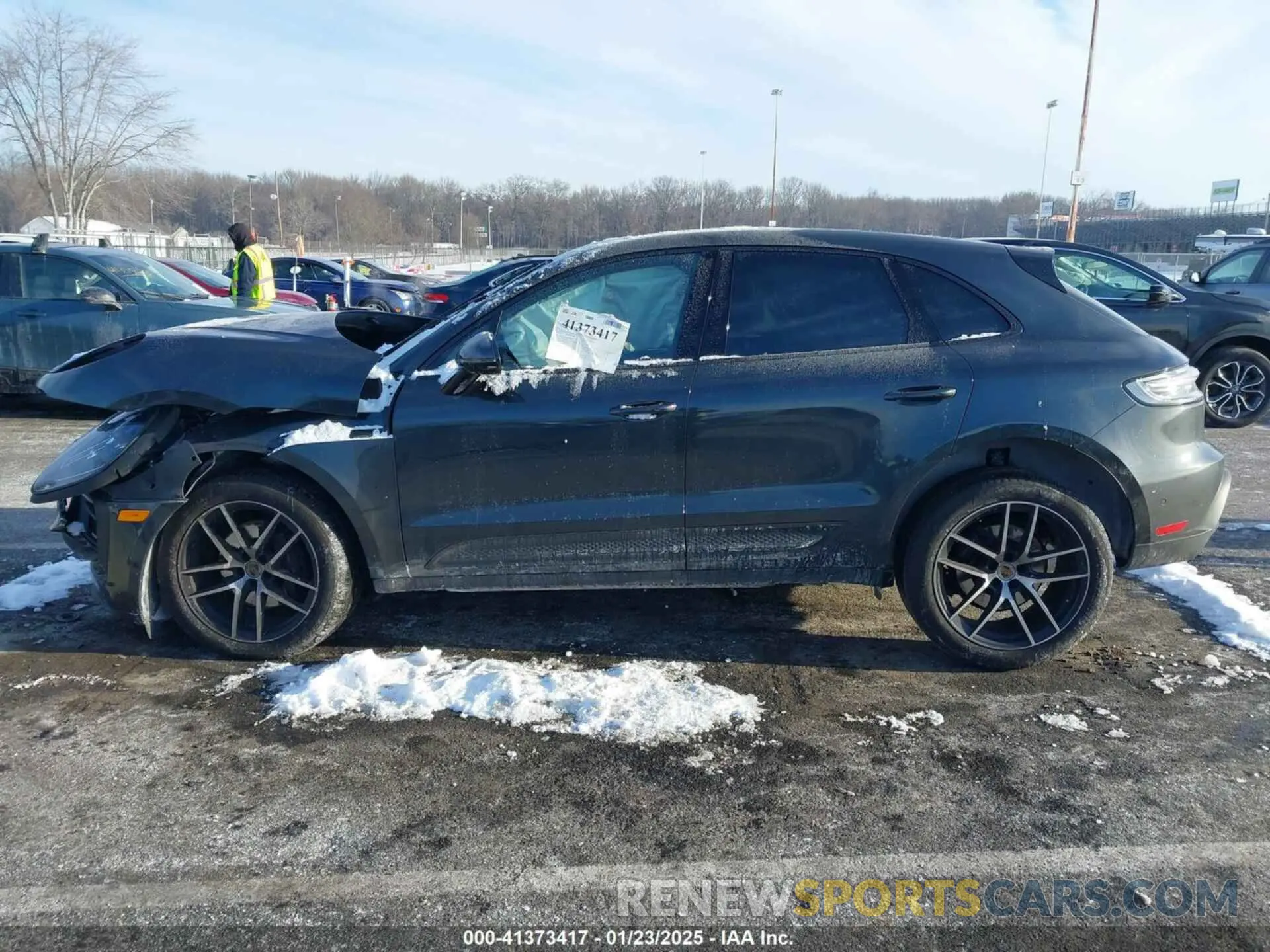 14 Photograph of a damaged car WP1AA2A56PLB06547 PORSCHE MACAN 2023
