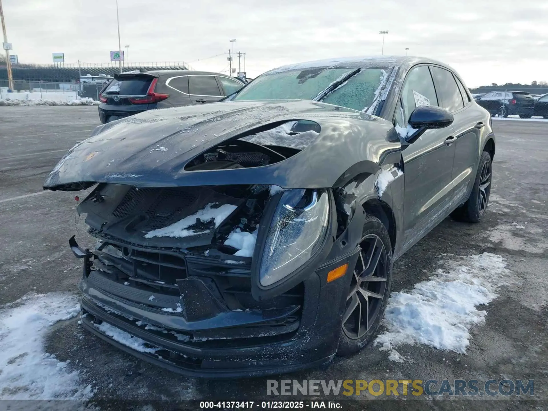 2 Photograph of a damaged car WP1AA2A56PLB06547 PORSCHE MACAN 2023