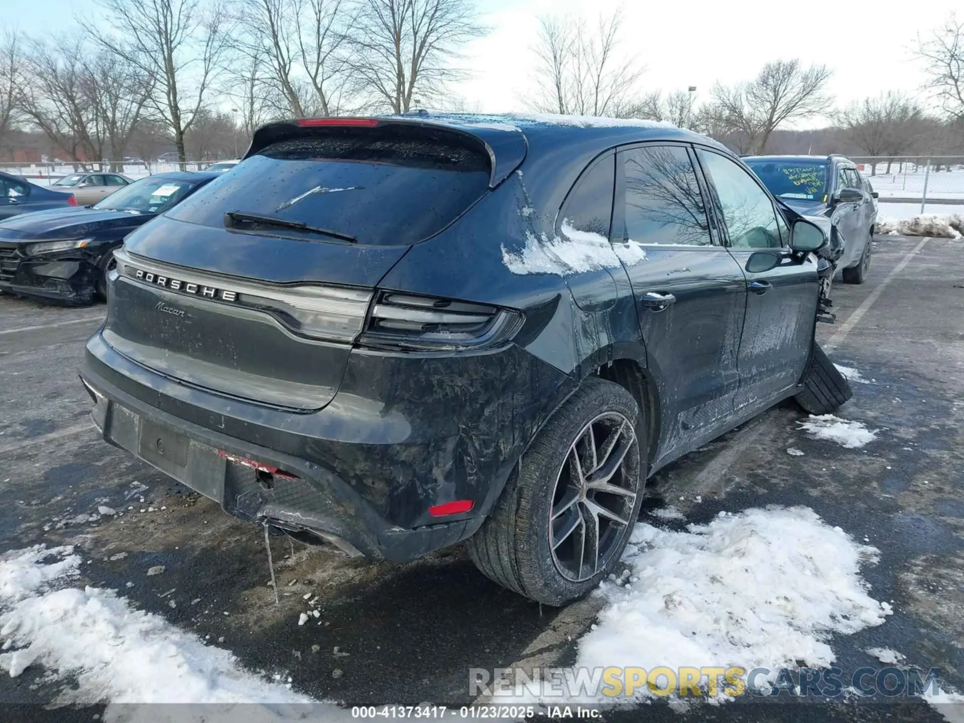 4 Photograph of a damaged car WP1AA2A56PLB06547 PORSCHE MACAN 2023