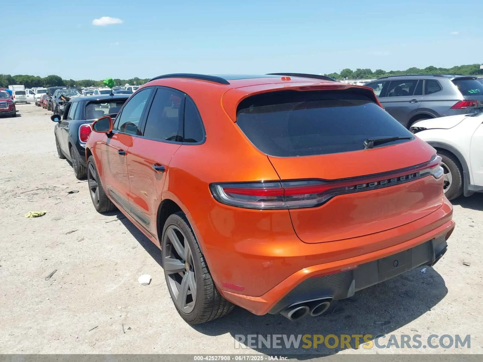 3 Photograph of a damaged car WP1AA2A56PLB14311 PORSCHE MACAN 2023