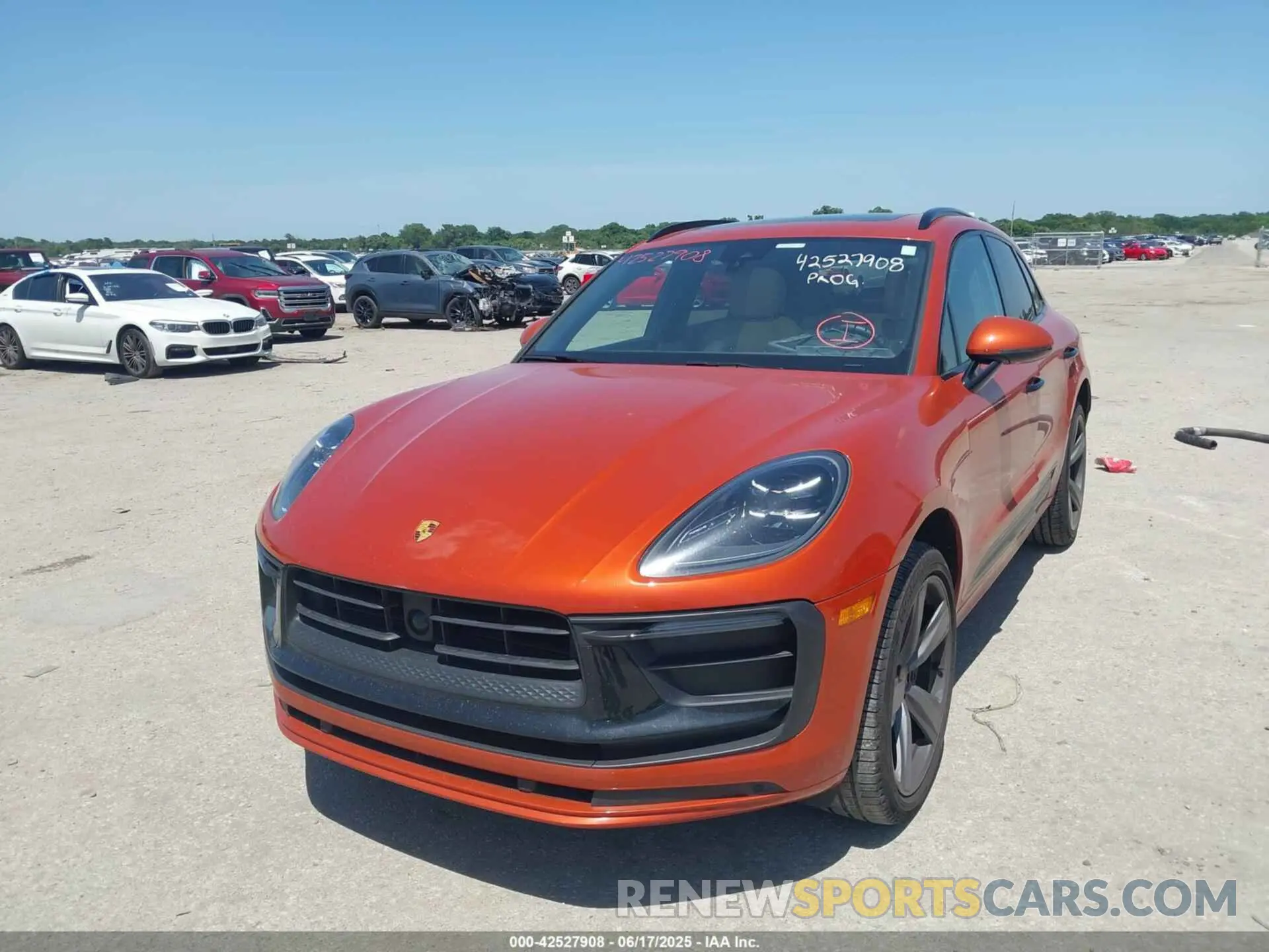 6 Photograph of a damaged car WP1AA2A56PLB14311 PORSCHE MACAN 2023