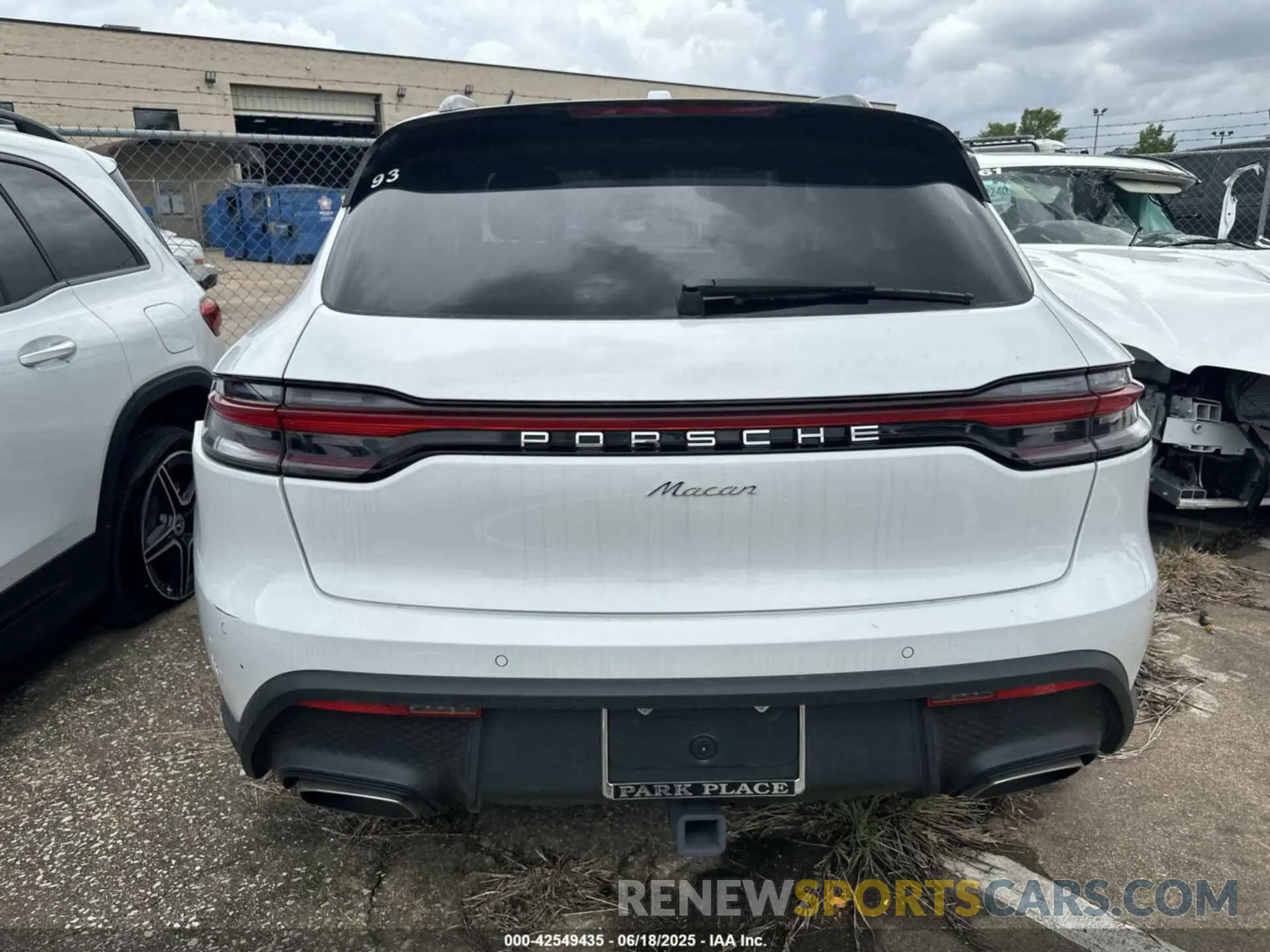13 Photograph of a damaged car WP1AA2A56PLB15488 PORSCHE MACAN 2023
