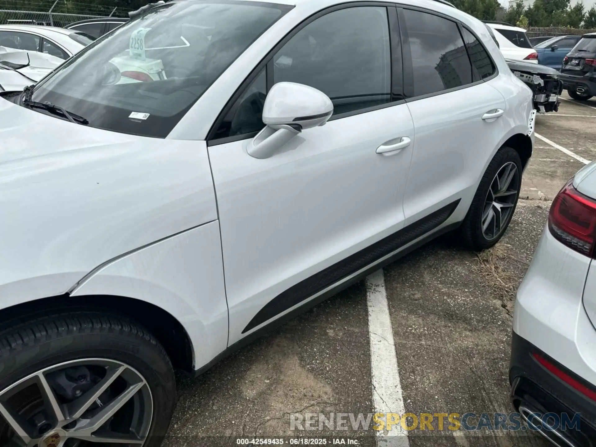 2 Photograph of a damaged car WP1AA2A56PLB15488 PORSCHE MACAN 2023