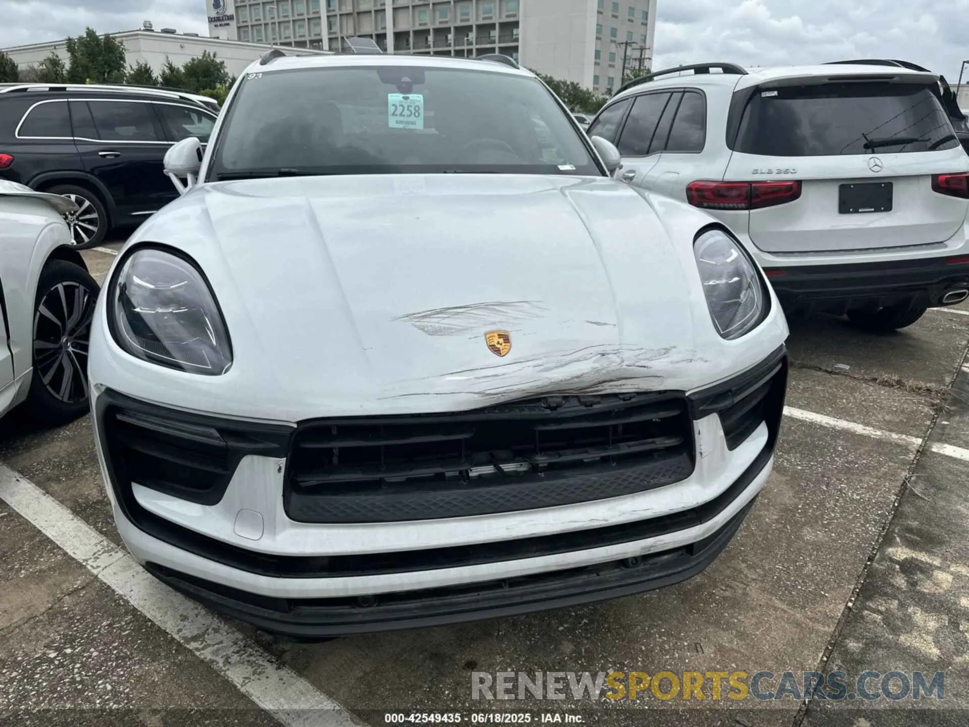 6 Photograph of a damaged car WP1AA2A56PLB15488 PORSCHE MACAN 2023