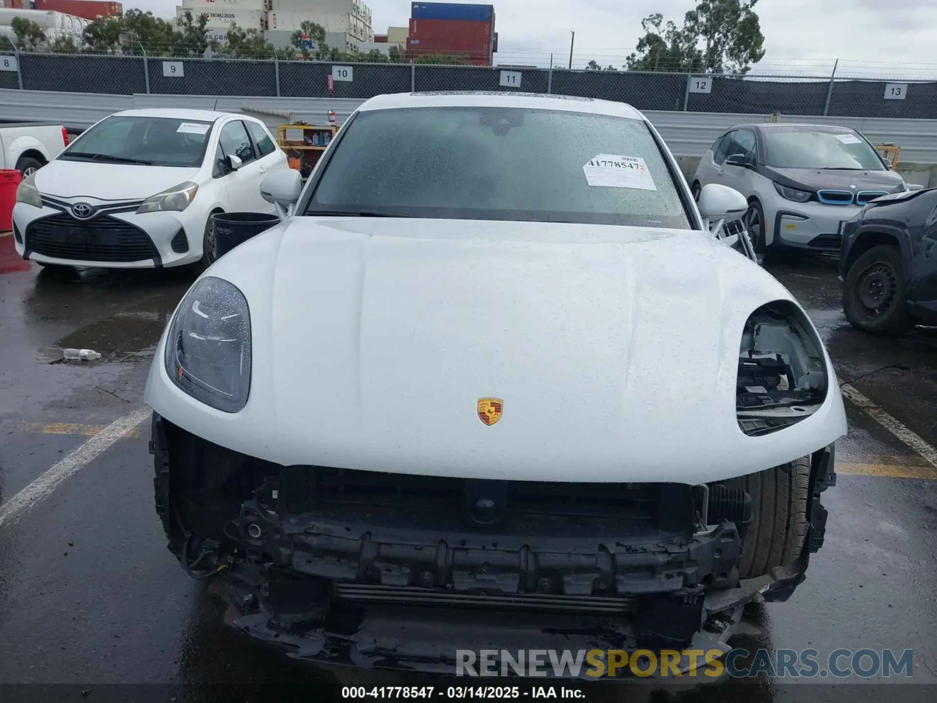 12 Photograph of a damaged car WP1AA2A56PLB17385 PORSCHE MACAN 2023