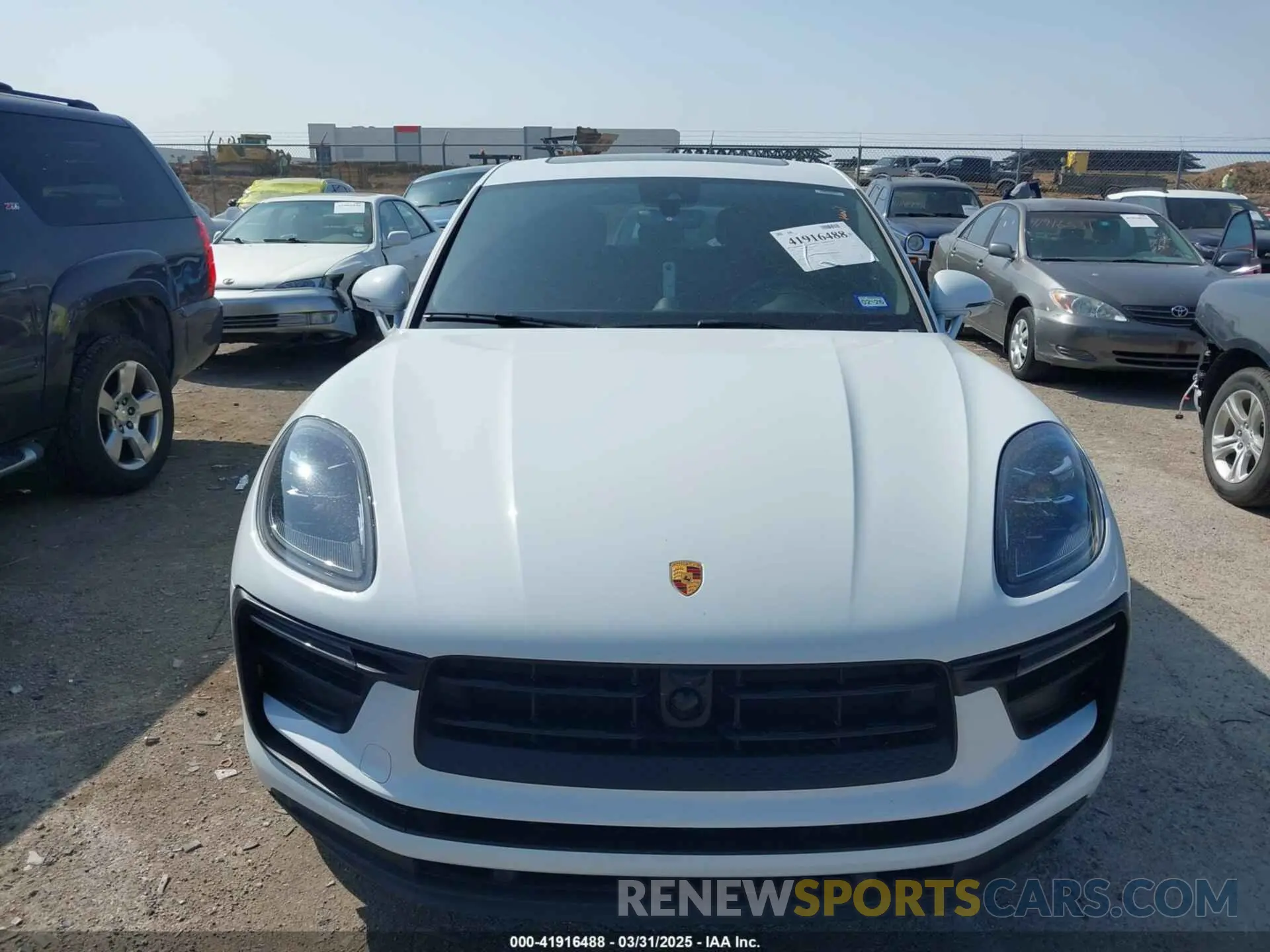 13 Photograph of a damaged car WP1AA2A57PLB21266 PORSCHE MACAN 2023