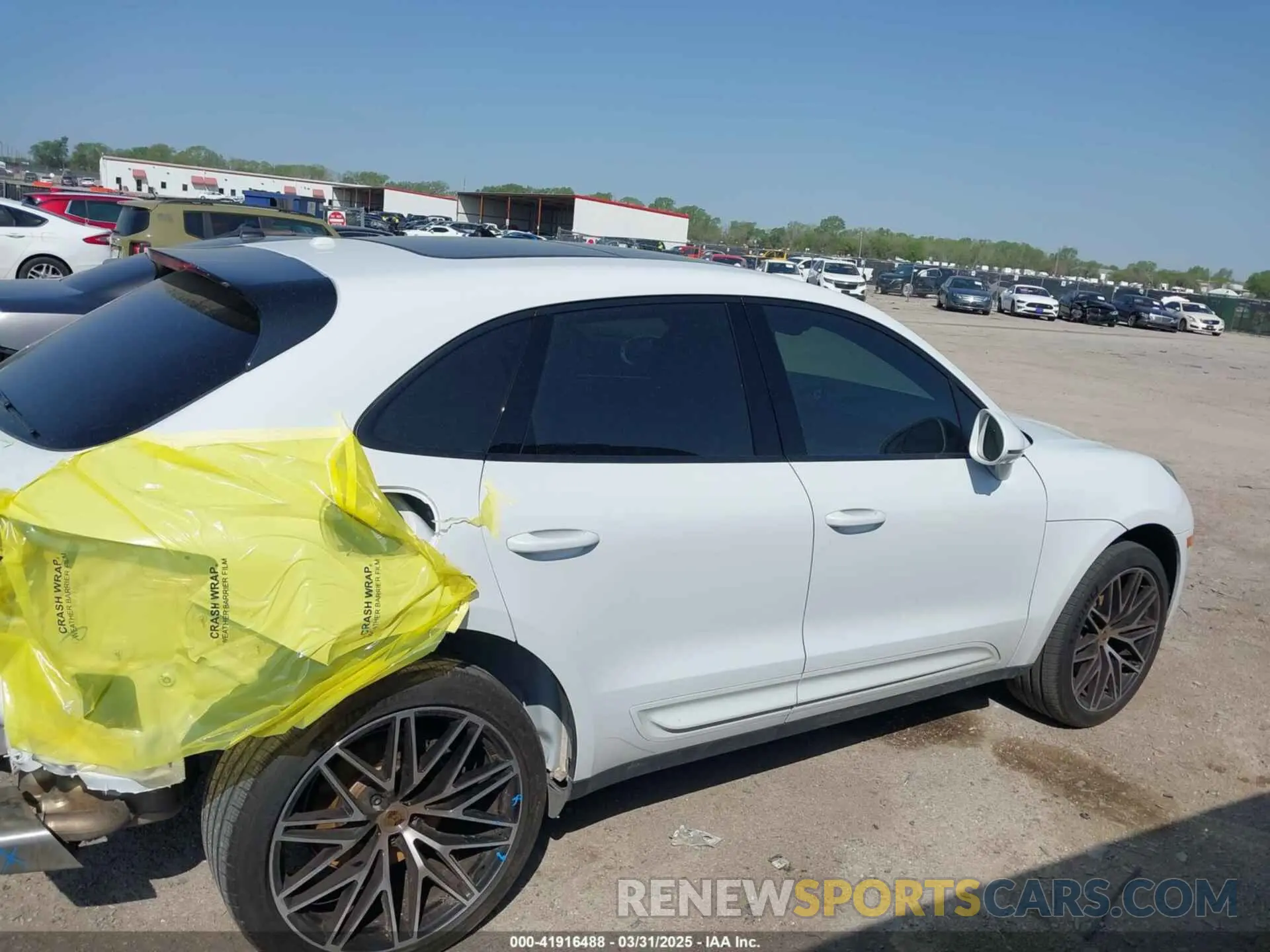 14 Photograph of a damaged car WP1AA2A57PLB21266 PORSCHE MACAN 2023