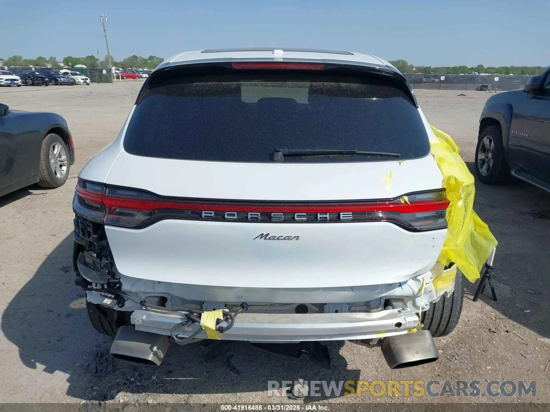 17 Photograph of a damaged car WP1AA2A57PLB21266 PORSCHE MACAN 2023