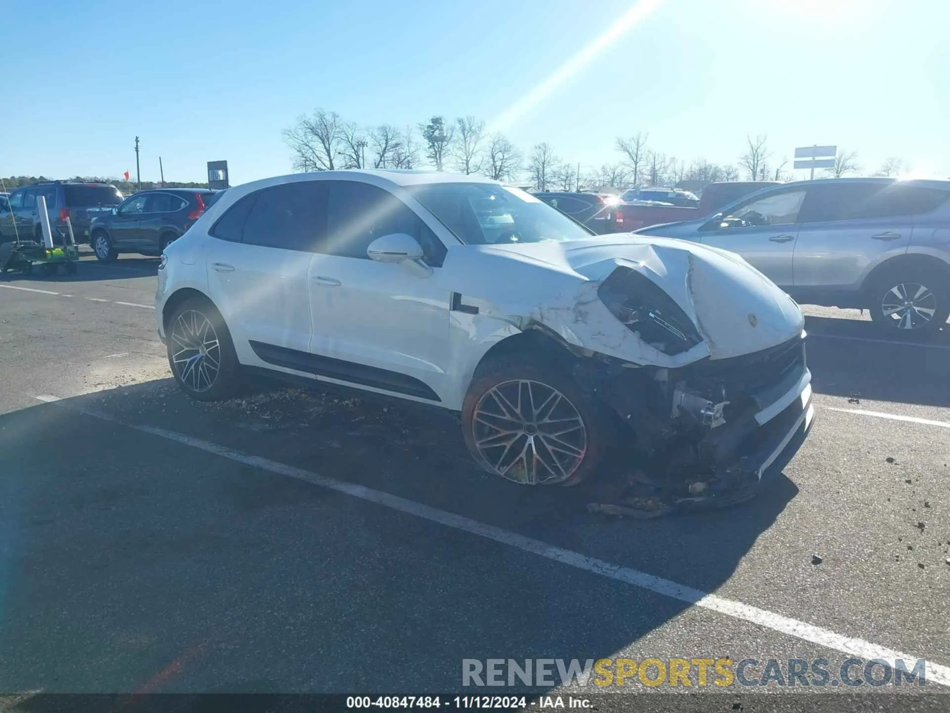 1 Photograph of a damaged car WP1AA2A58PLB05920 PORSCHE MACAN 2023